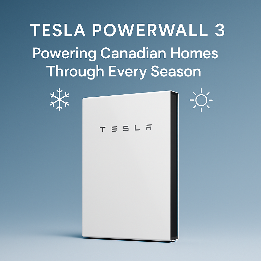 Tesla Powerwall 3: Powering Canadian Homes Through Every Season