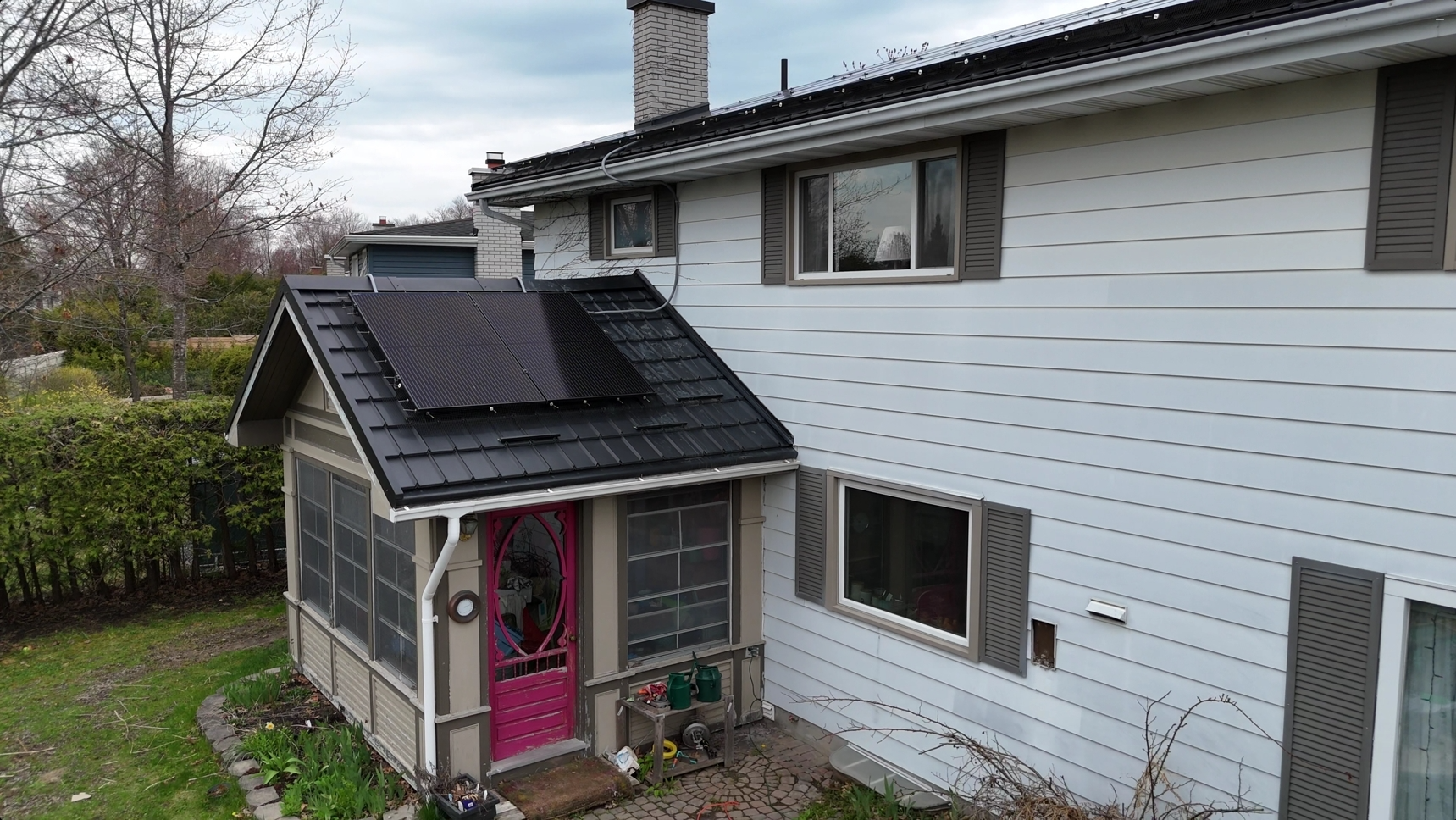 David's solar installation - View 6
