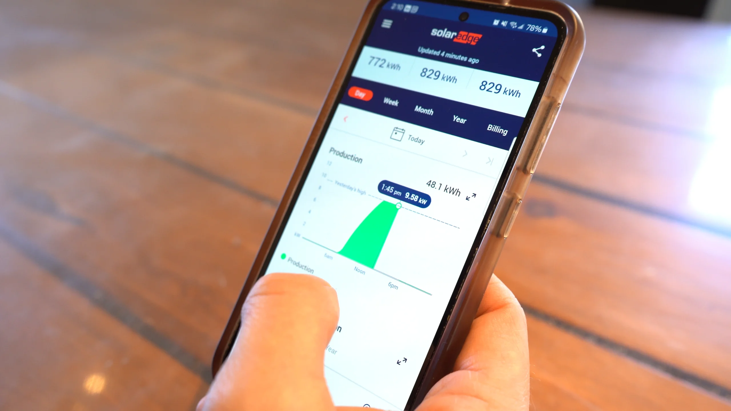 Keith's solar installation - View 6