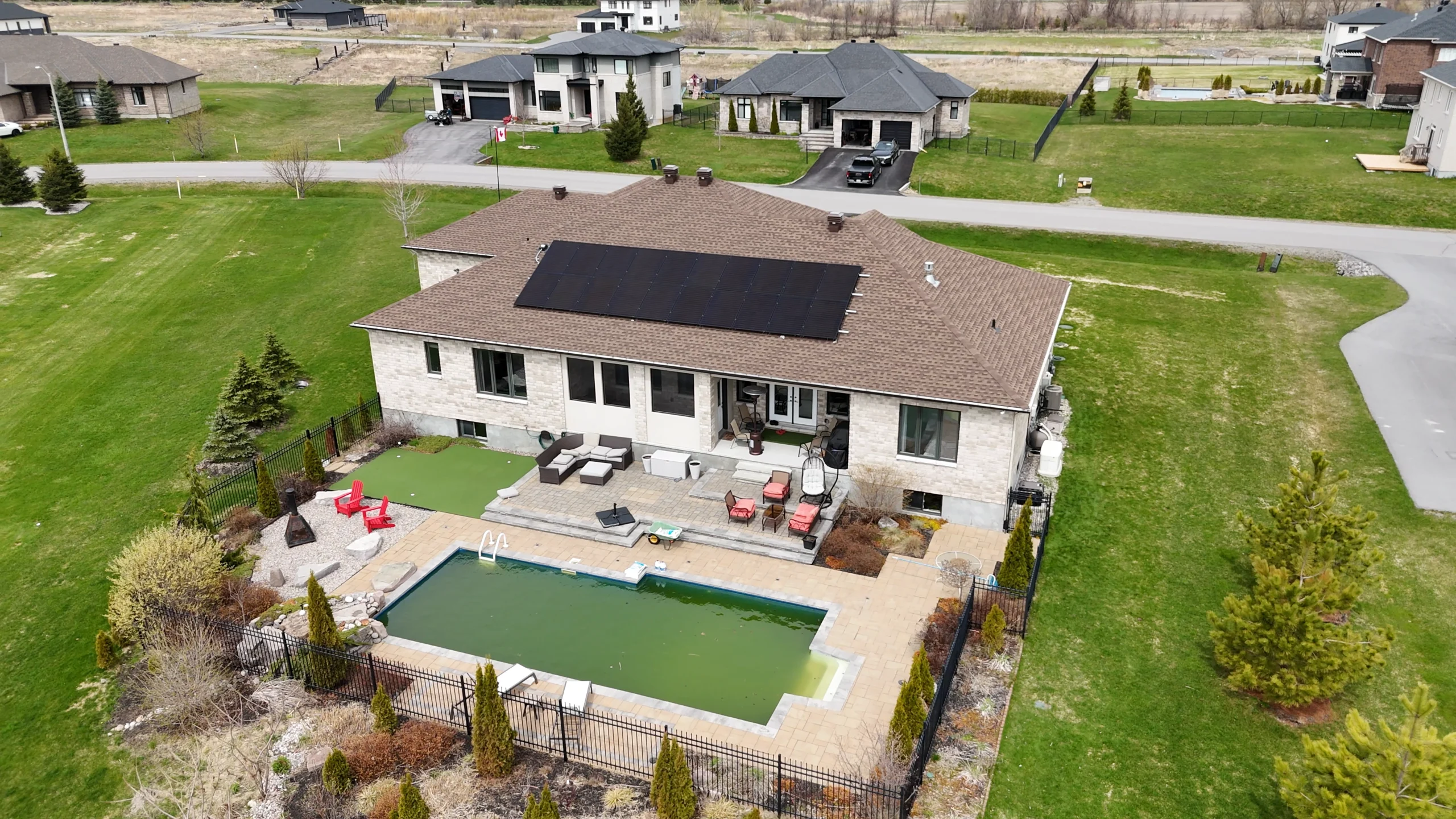 John's solar installation - View 7