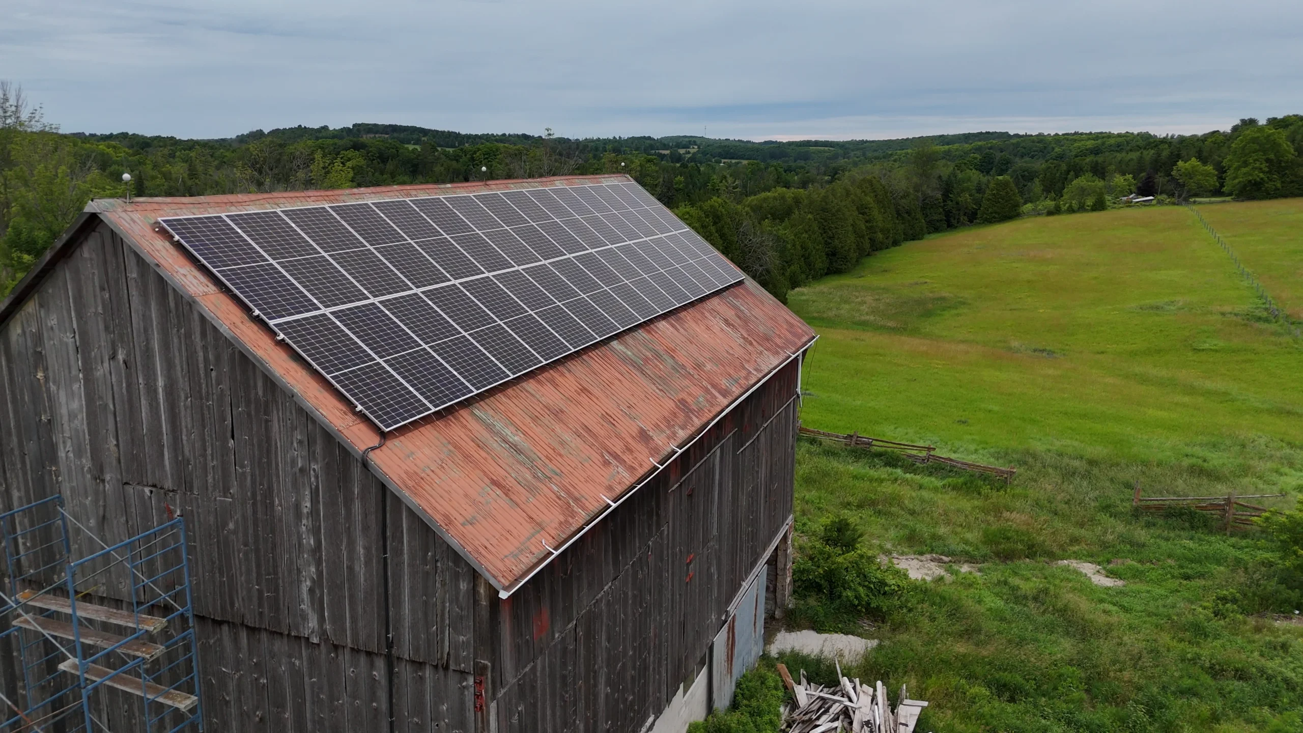 John's solar installation - View 4