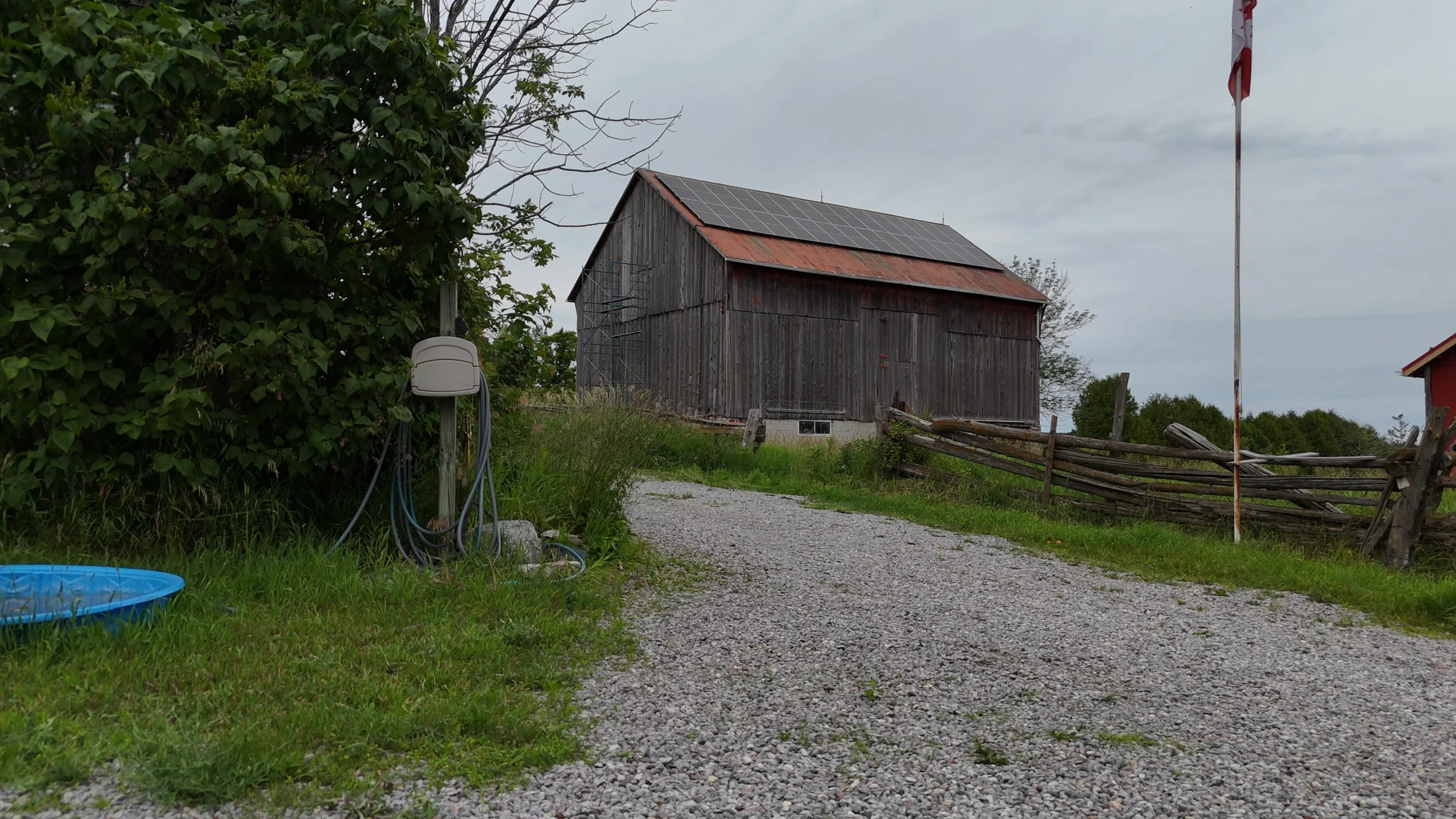John's solar installation - View 2
