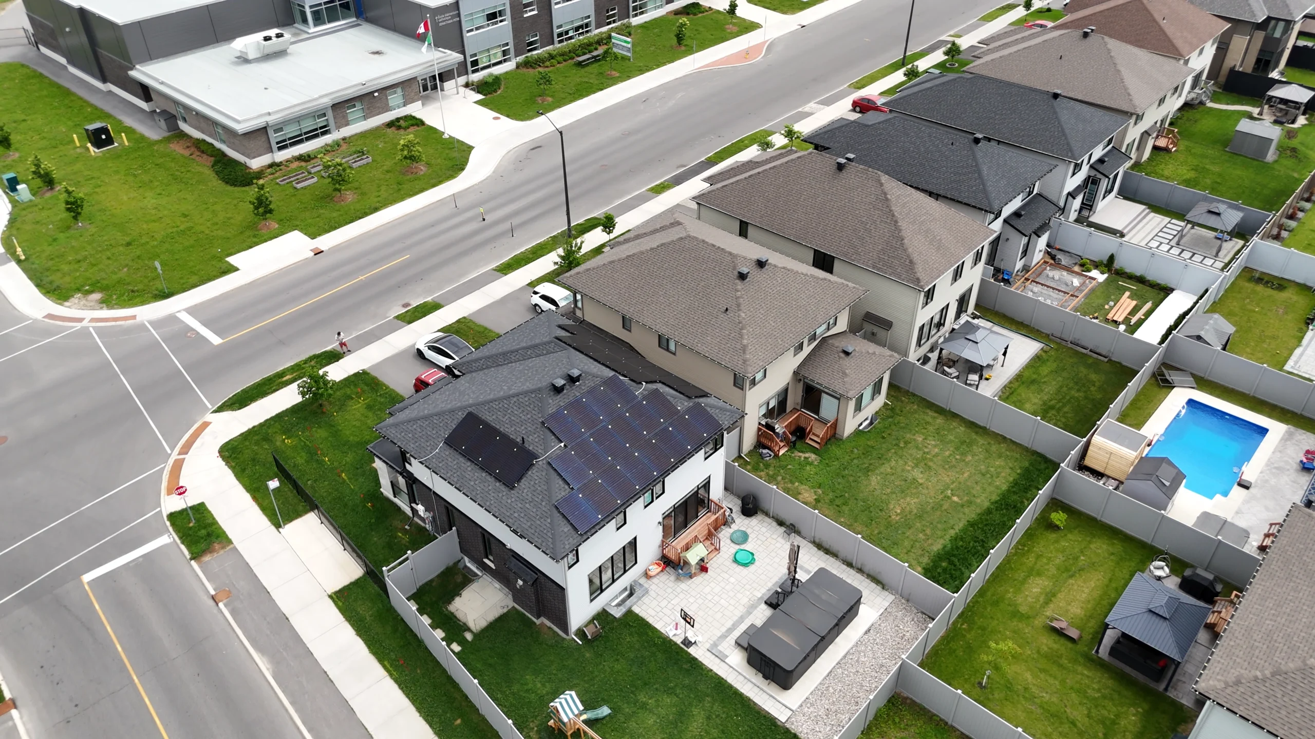 Kinn's solar installation - View 4