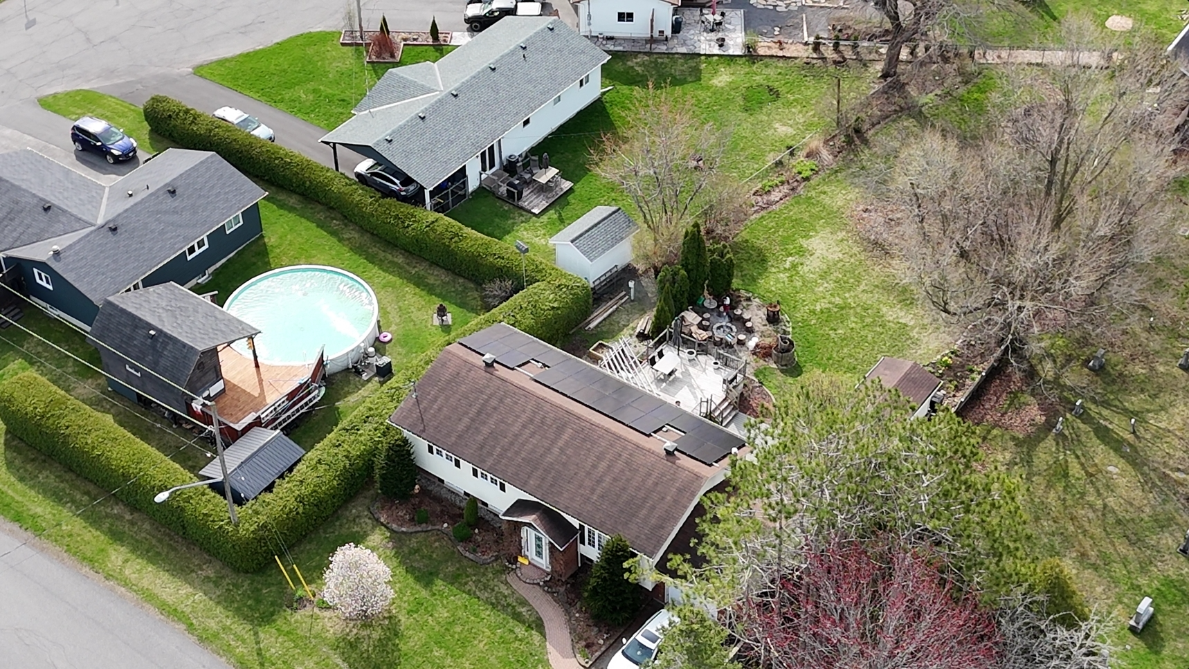 Sebastien's solar installation - View 3