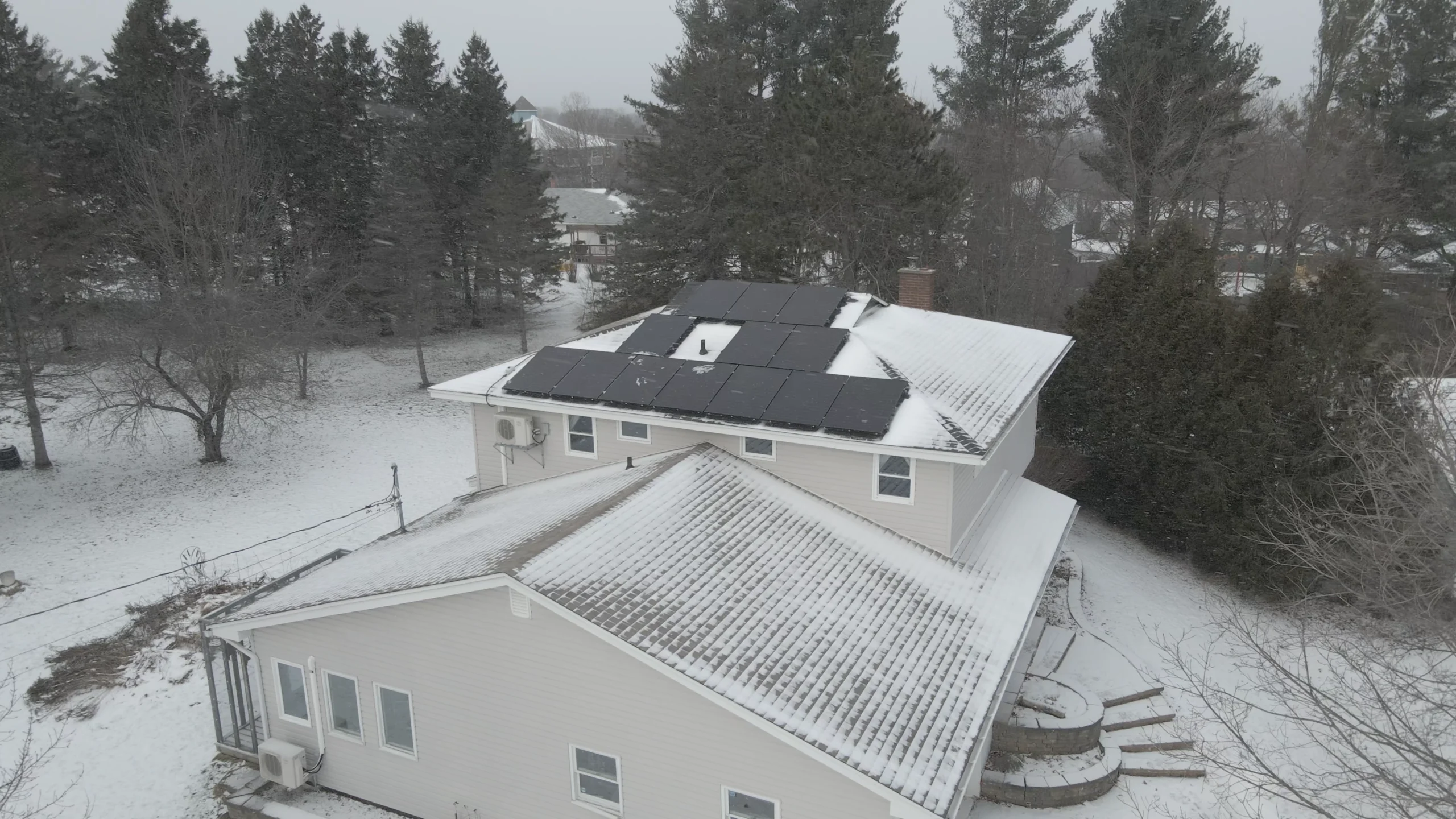 Nancy's solar installation - View 2