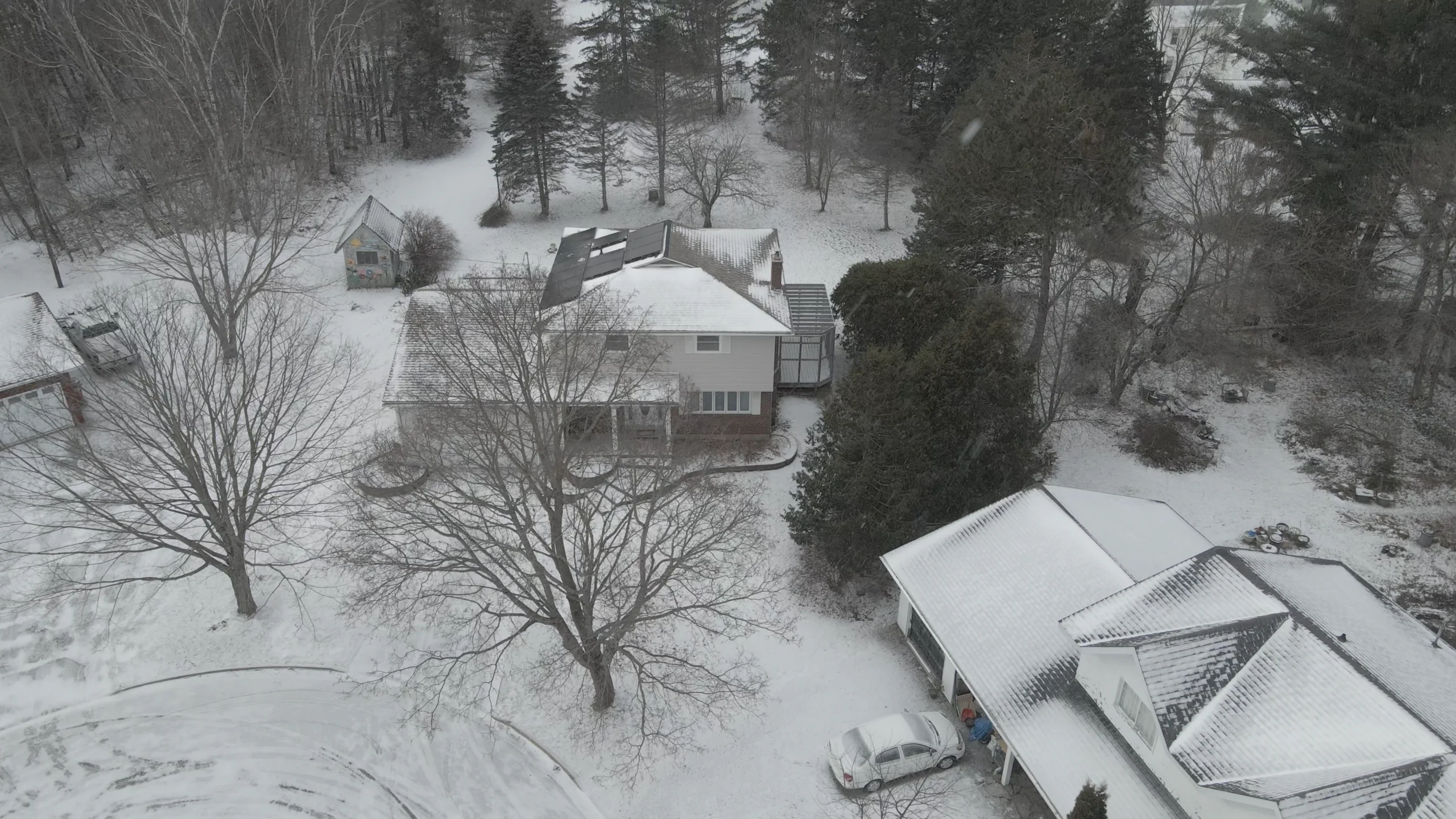 Nancy's solar installation - View 3