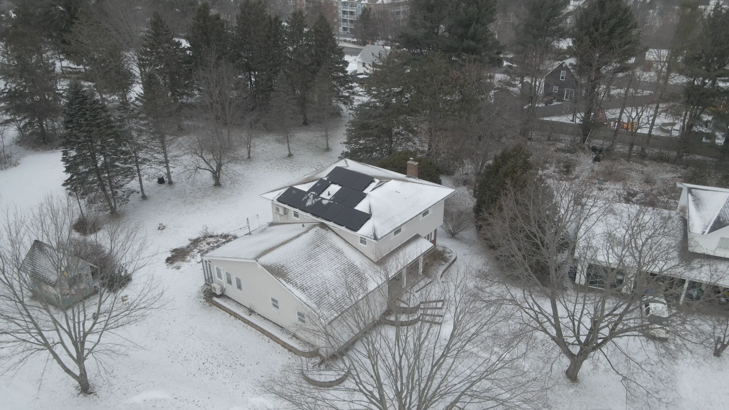 Nancy's solar installation - View 1