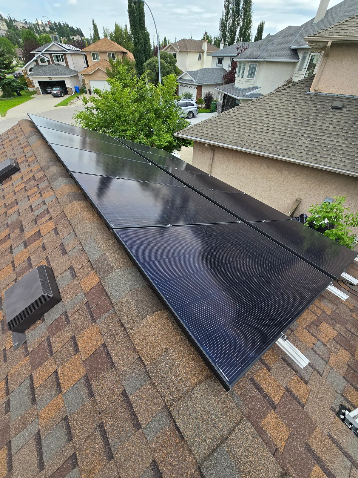 Xolar solar installation in Alberta
