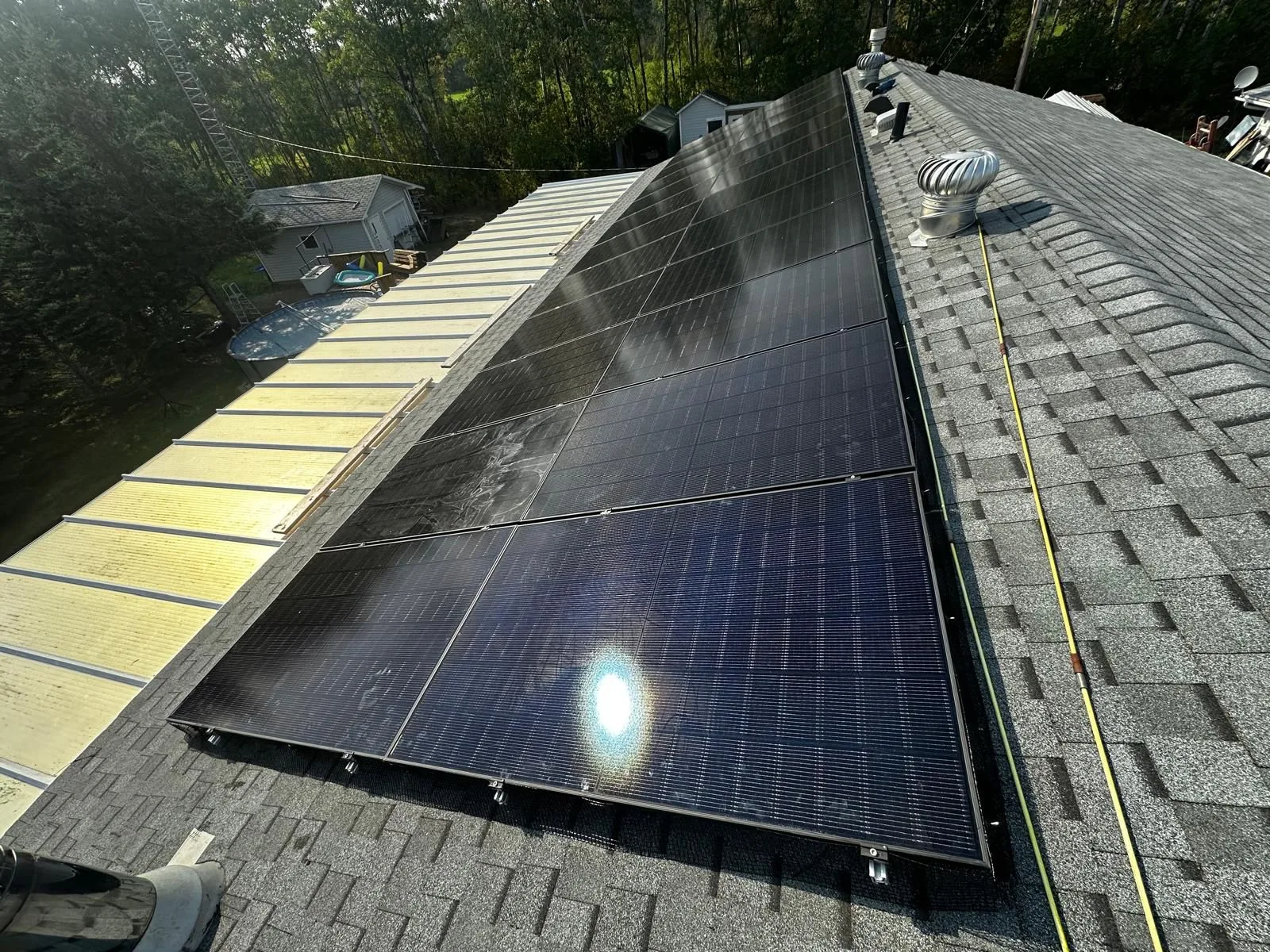 Xolar solar installation in Alberta