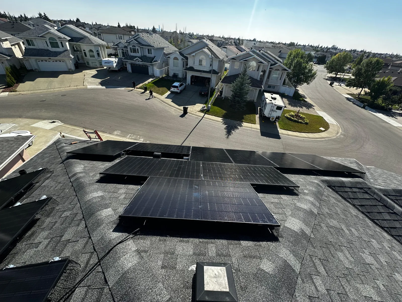 Xolar solar installation in Alberta