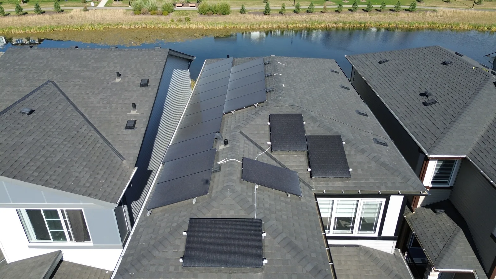Solar install in Edmonton, Alberta