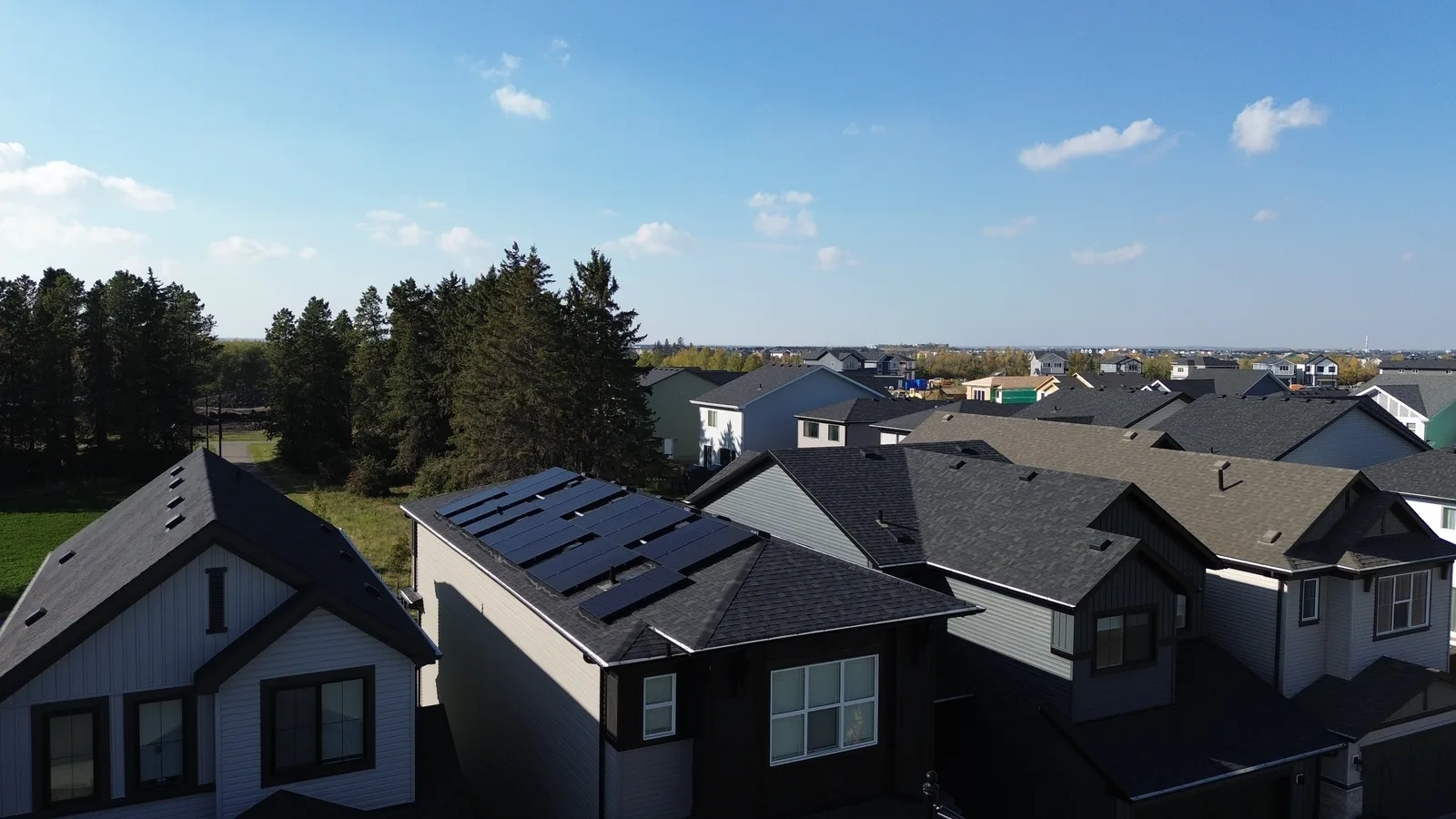 Solar install in Edmonton, Alberta