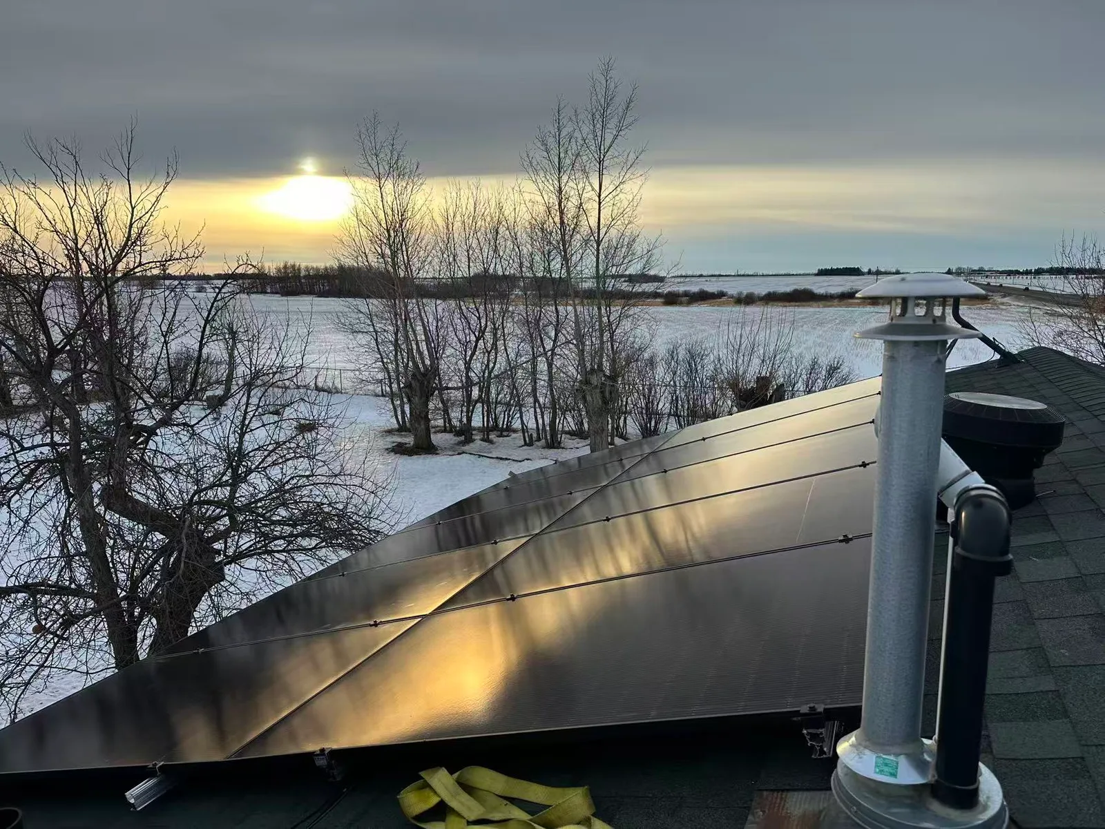 Xolar solar installation in Alberta