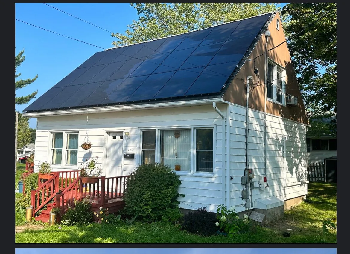 Xolar solar installation in Fredericton, NB
