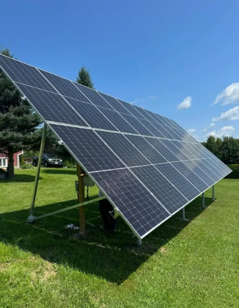 Xolar solar installation in Hillandale, NB