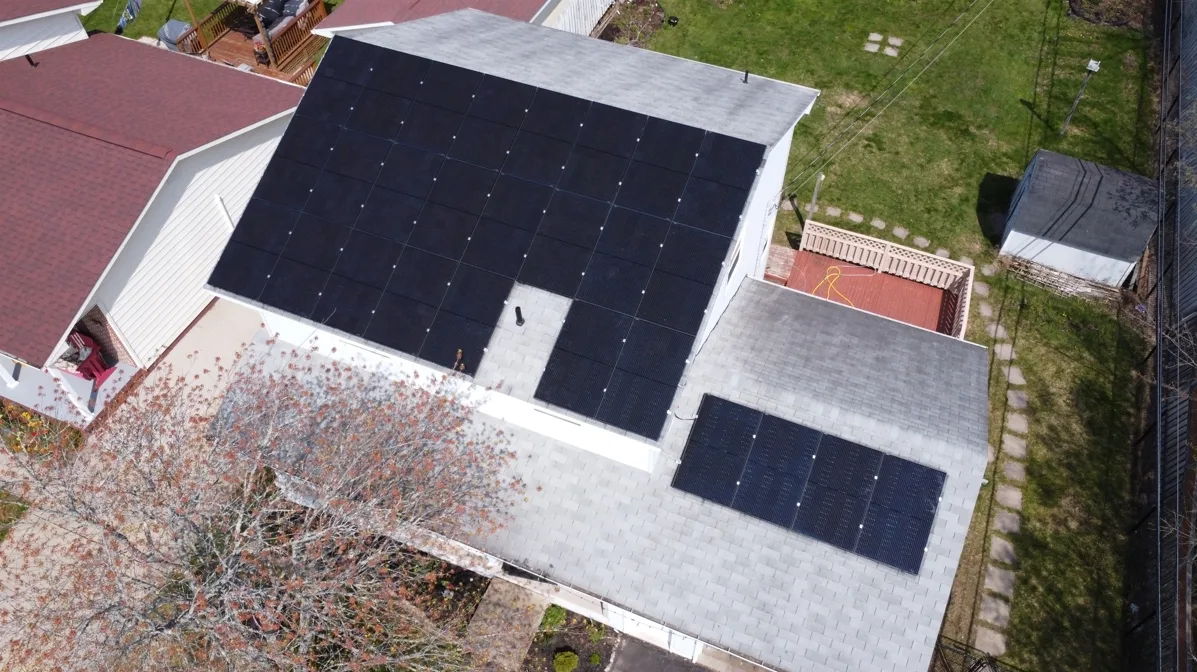 Solar install in Moncton, New Brunswick