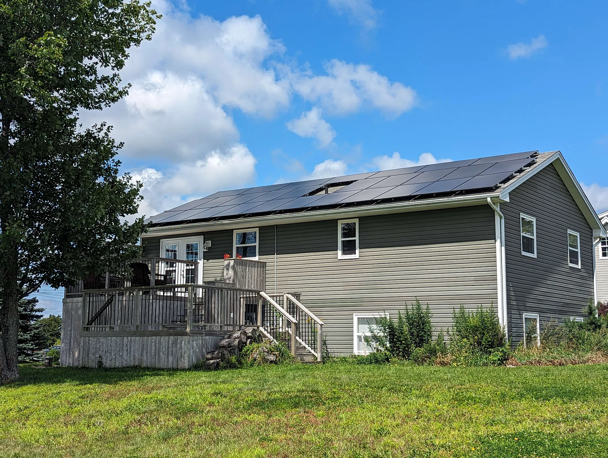 Xolar solar installation in Quispamsis, NB, 15.8 kW