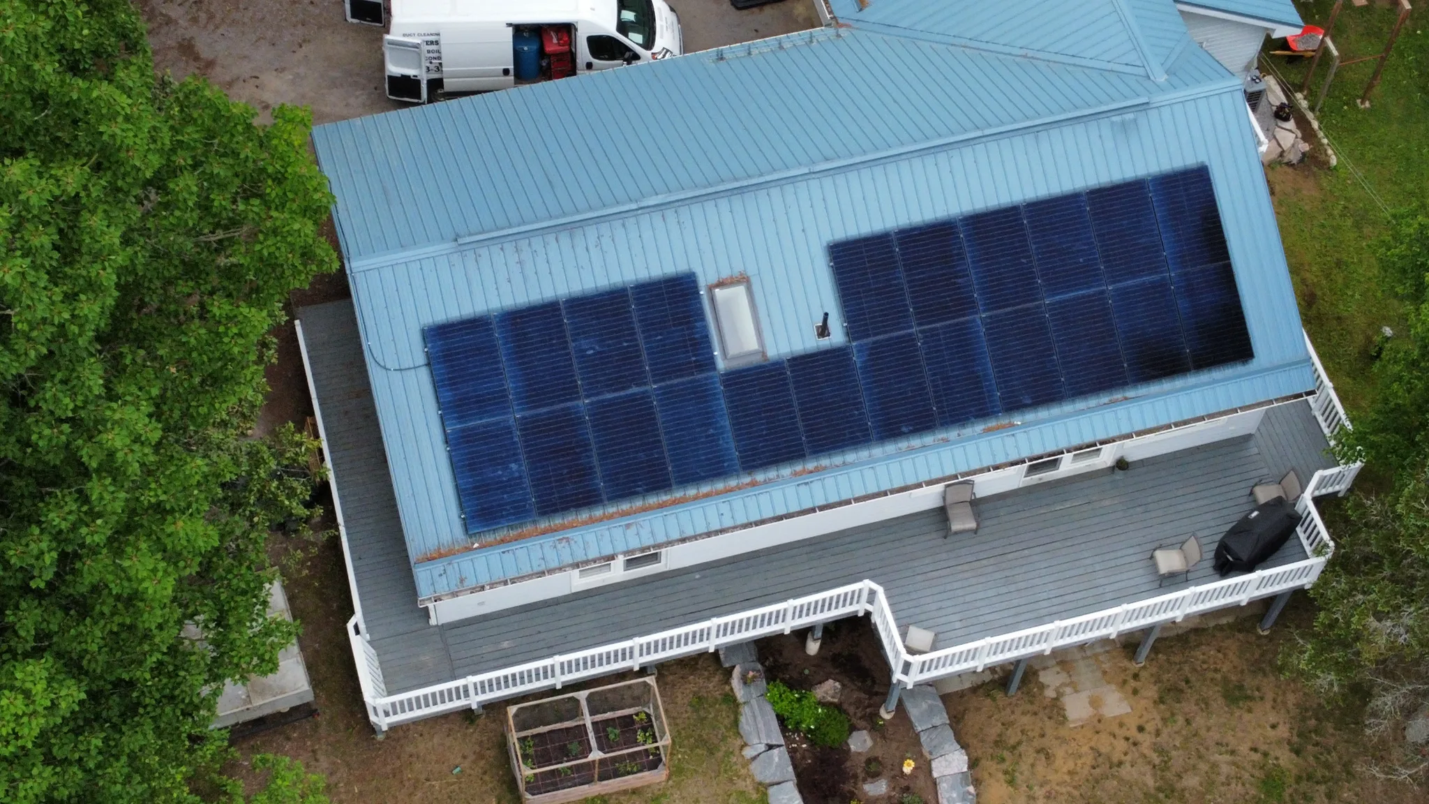 Solar install in Huntsville, Ontario