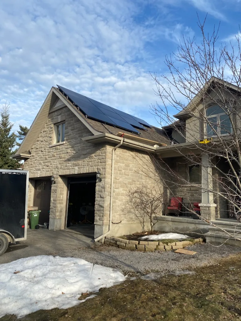 Solar install in Ottawa, Ontario