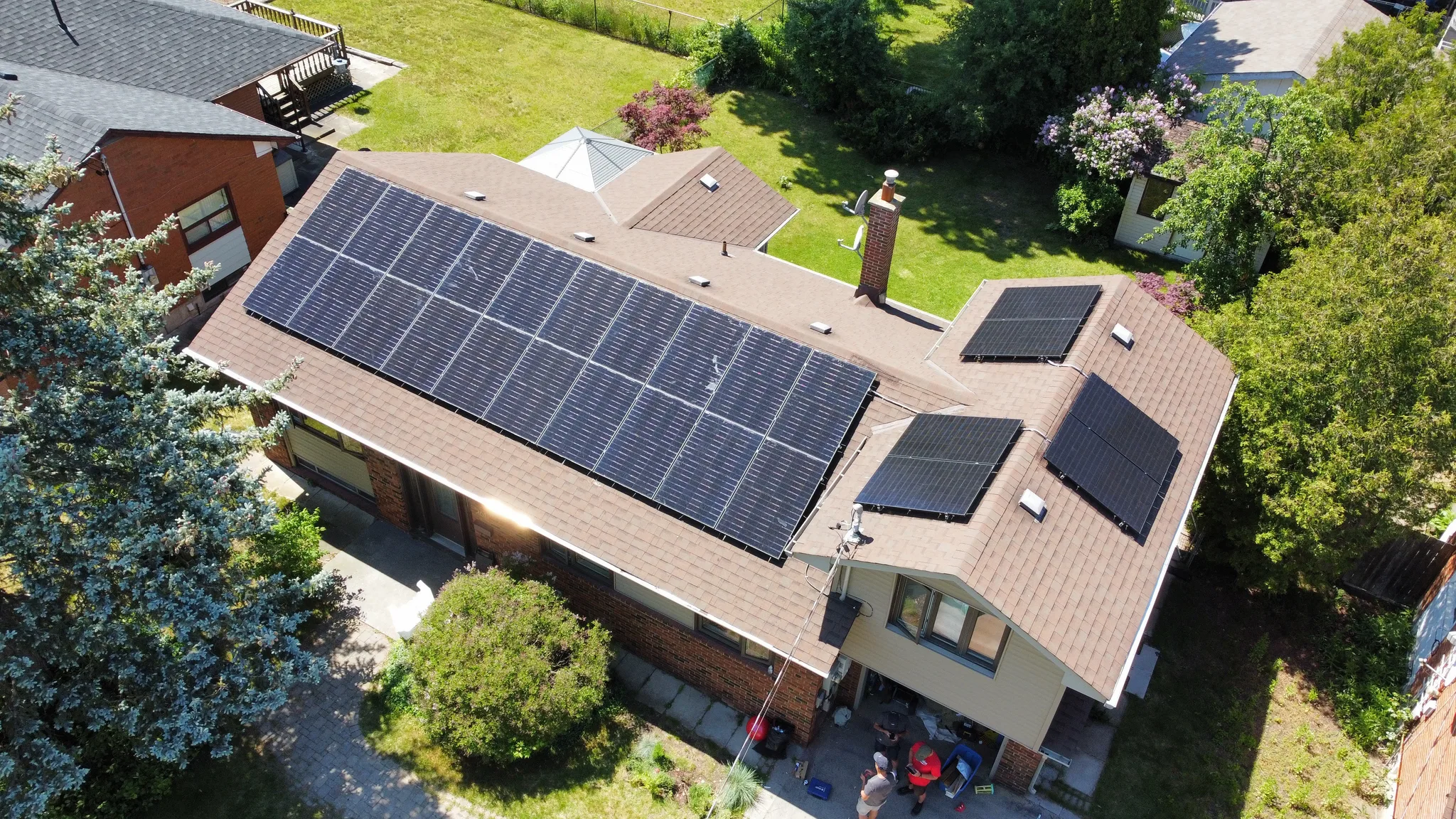 Solar install in Mississauga, Ontario