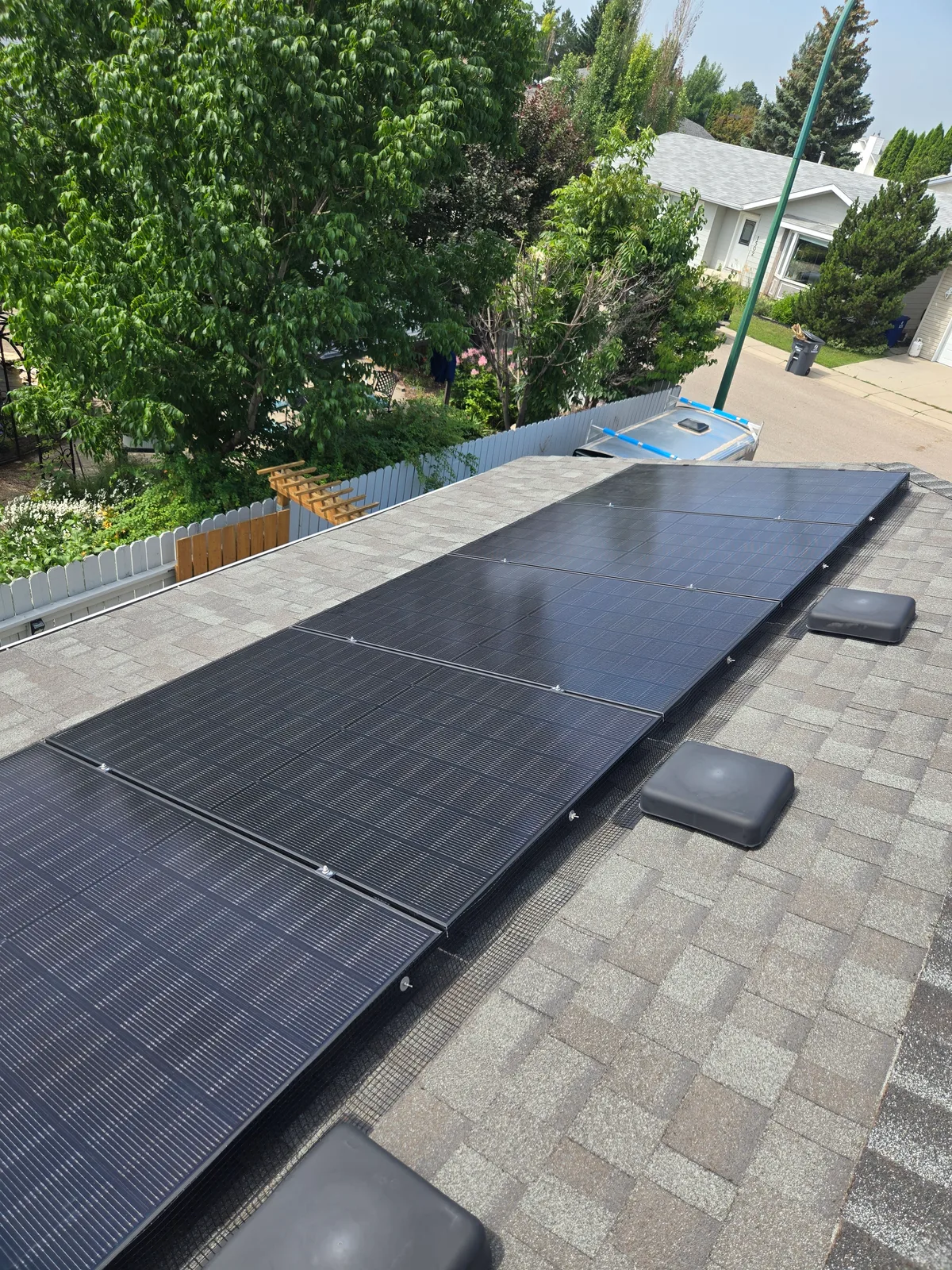 Xolar solar installation in Saskatchewan — photo 1