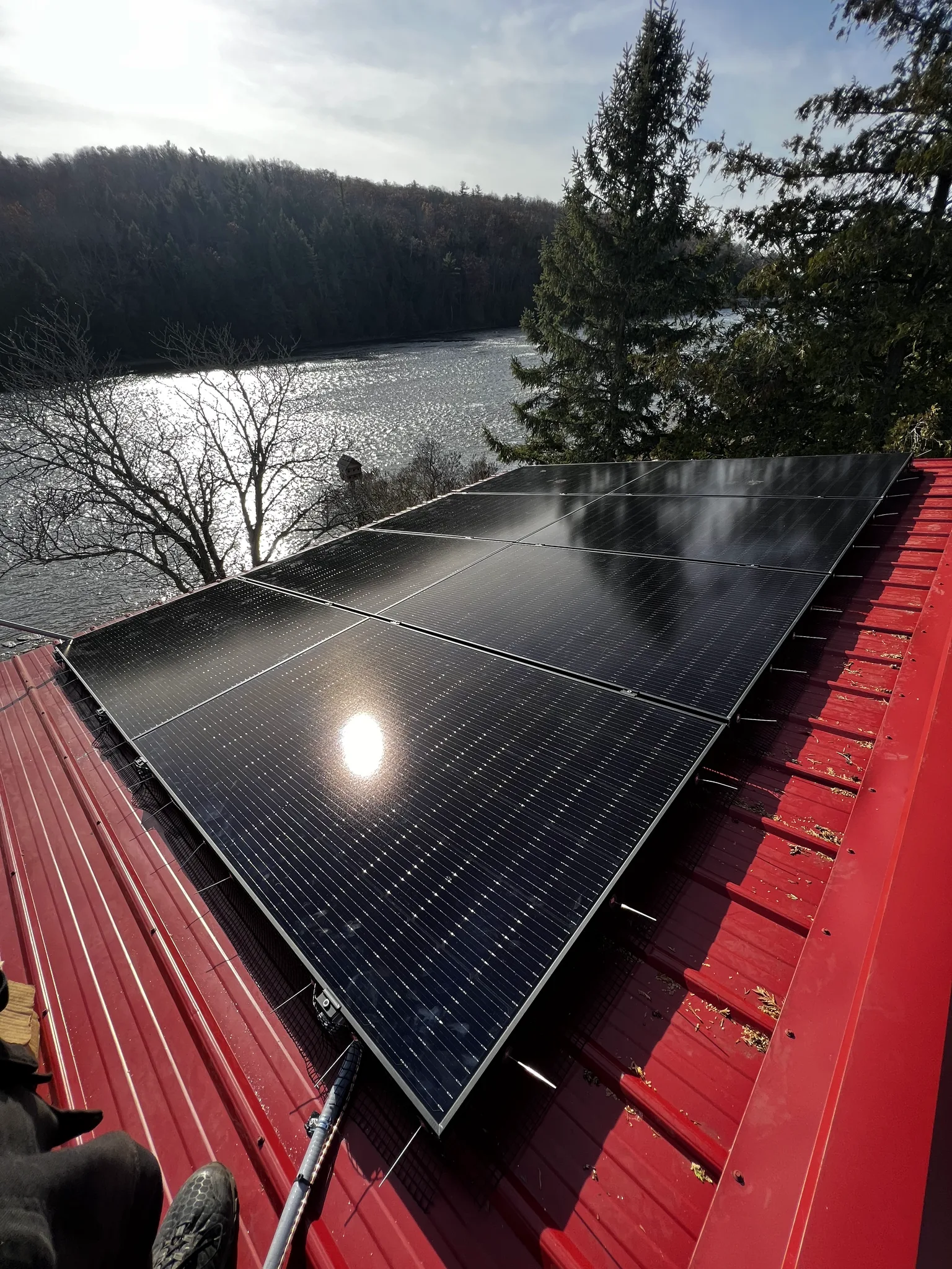 Solar install in Peterborough, Ontario